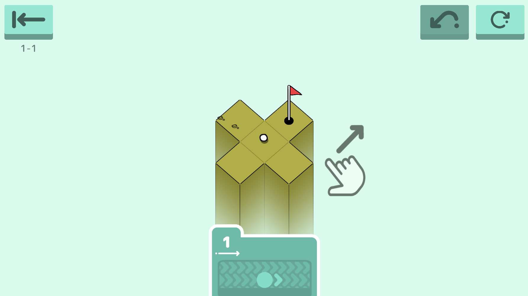 Golf Puzzle Game Screenshot